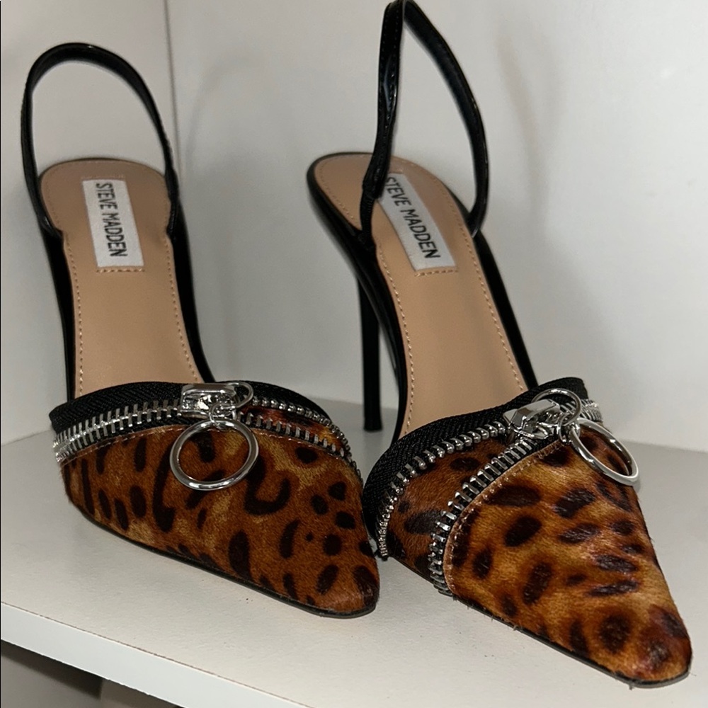 Steve Madden Leopard Print Heels